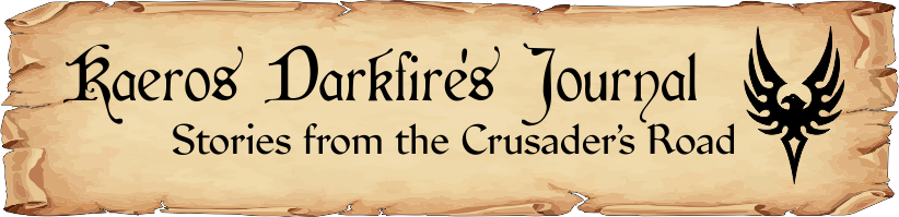 Kaeros Darkfire's Journal