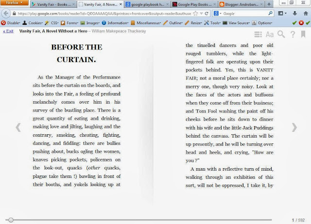 Google Play Book Tampilan di PC-2