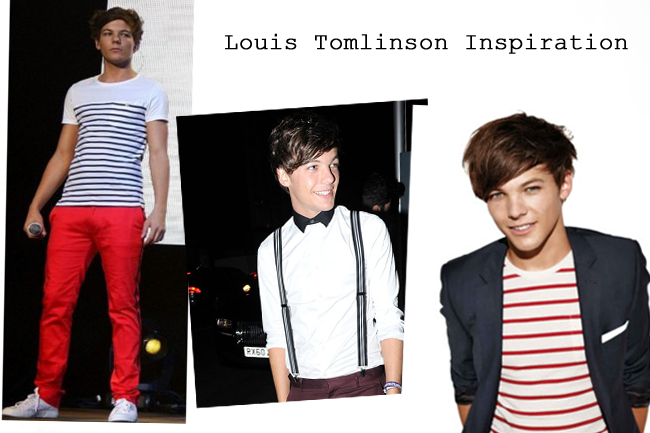 Louis Tomlinson in One Direction Live In Sydney ❤ liked on Polyvore