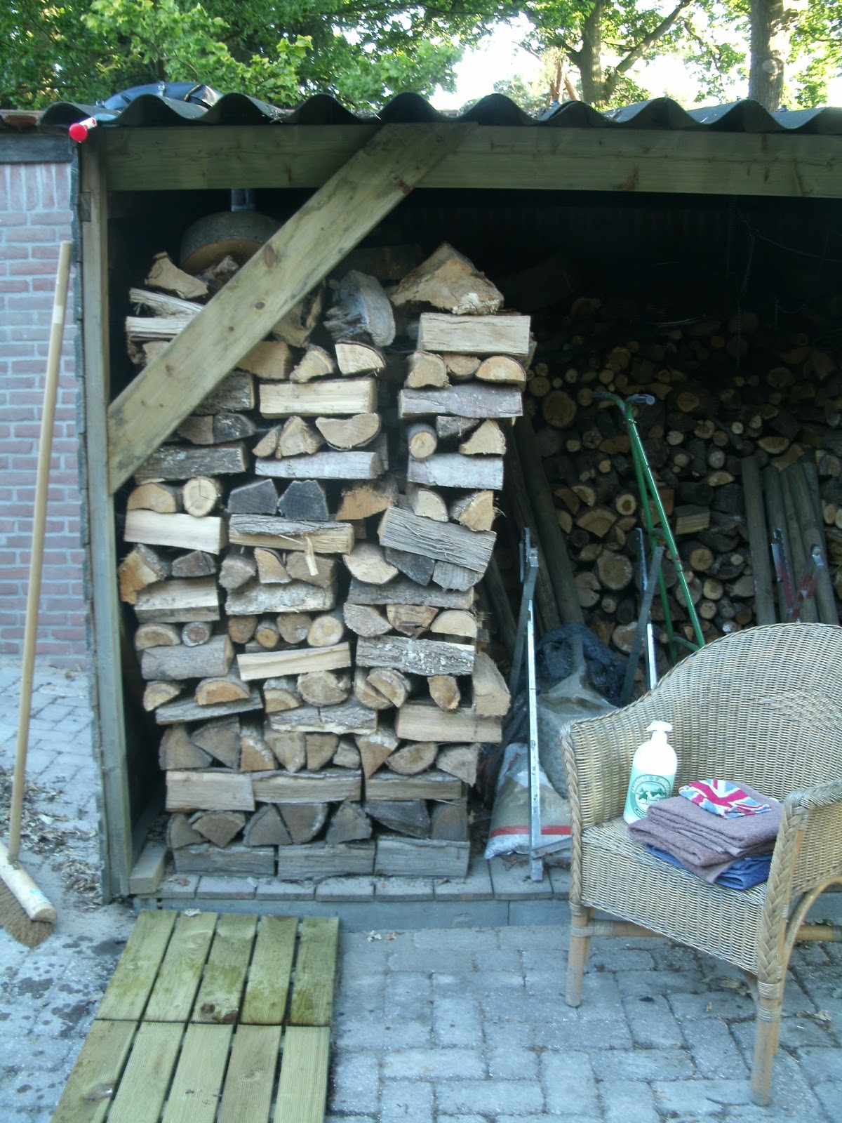 Anderson cottage: kippen, en heerlijk buiten douchen !!!