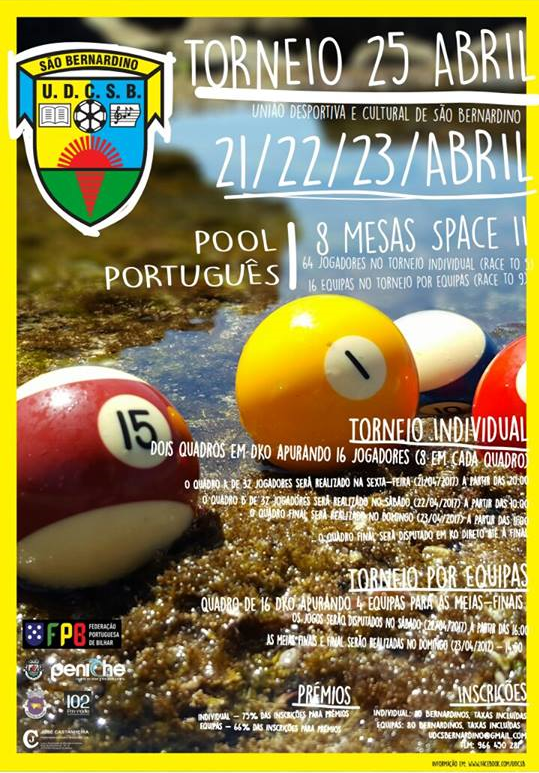 Torneio de Pool Português São Bernardino