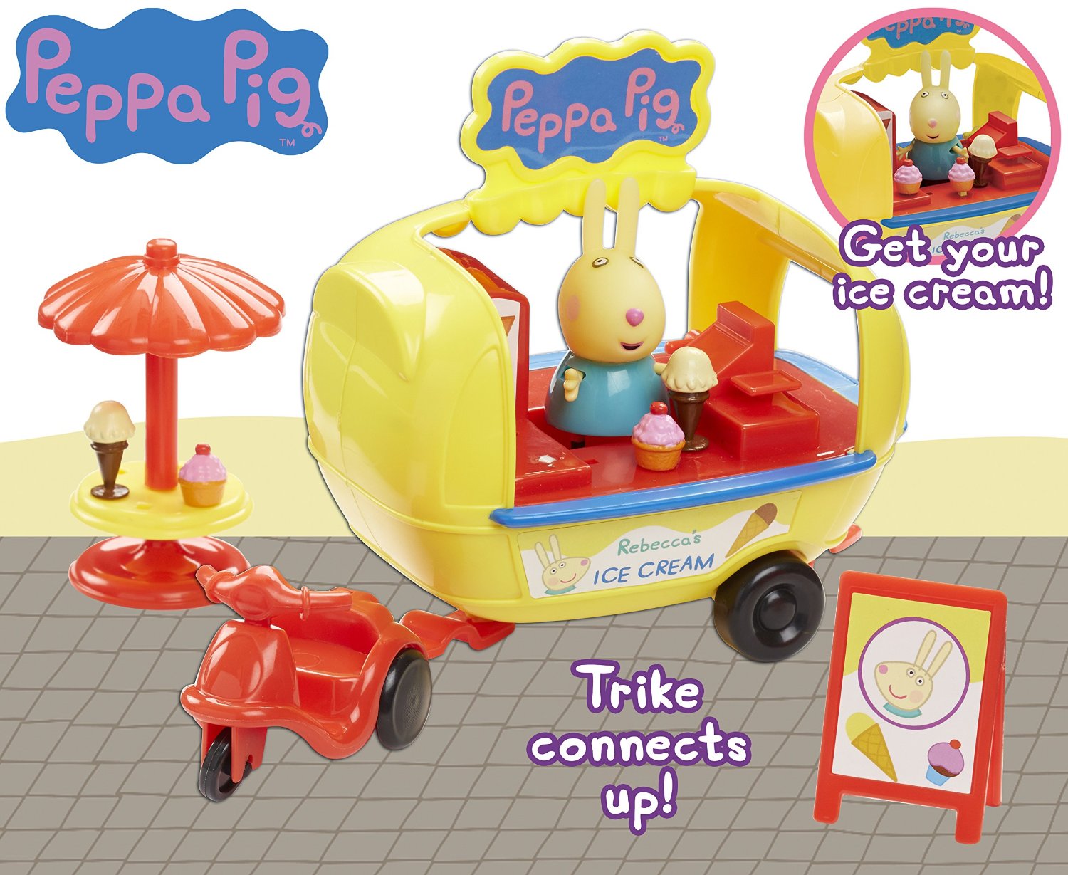 carrito de peppa