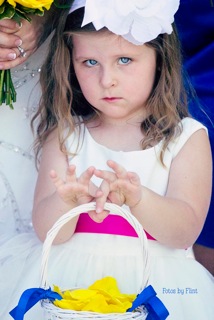 pretty little flower girl