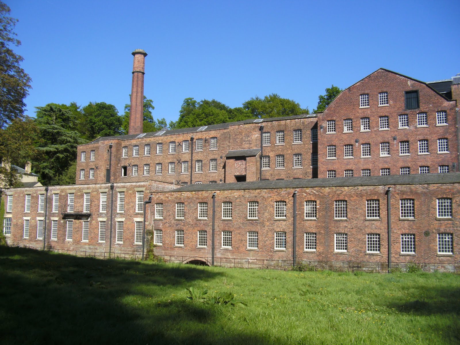 Quarry Bank Mill. A rose like this.