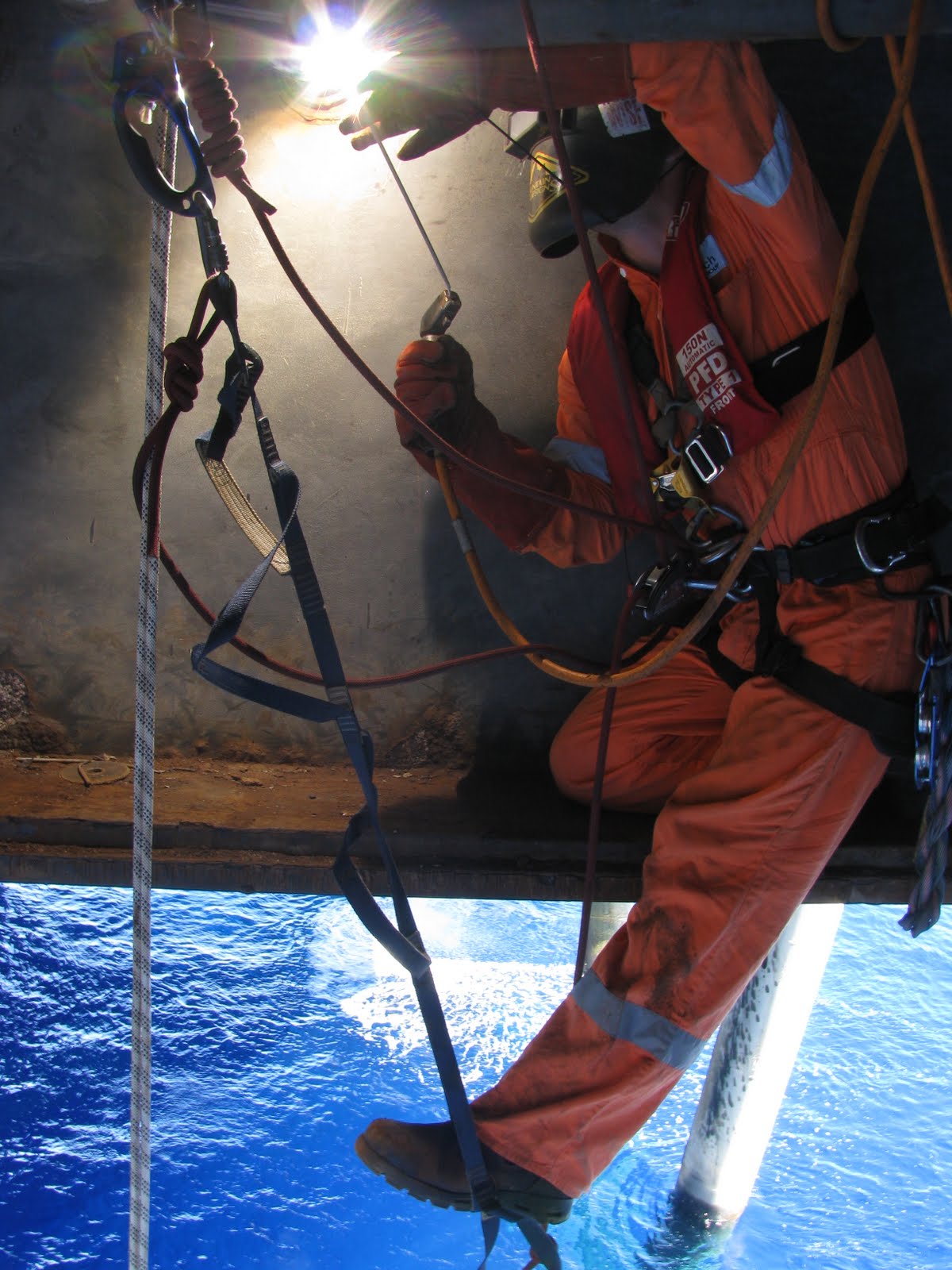 Rope Access Welding