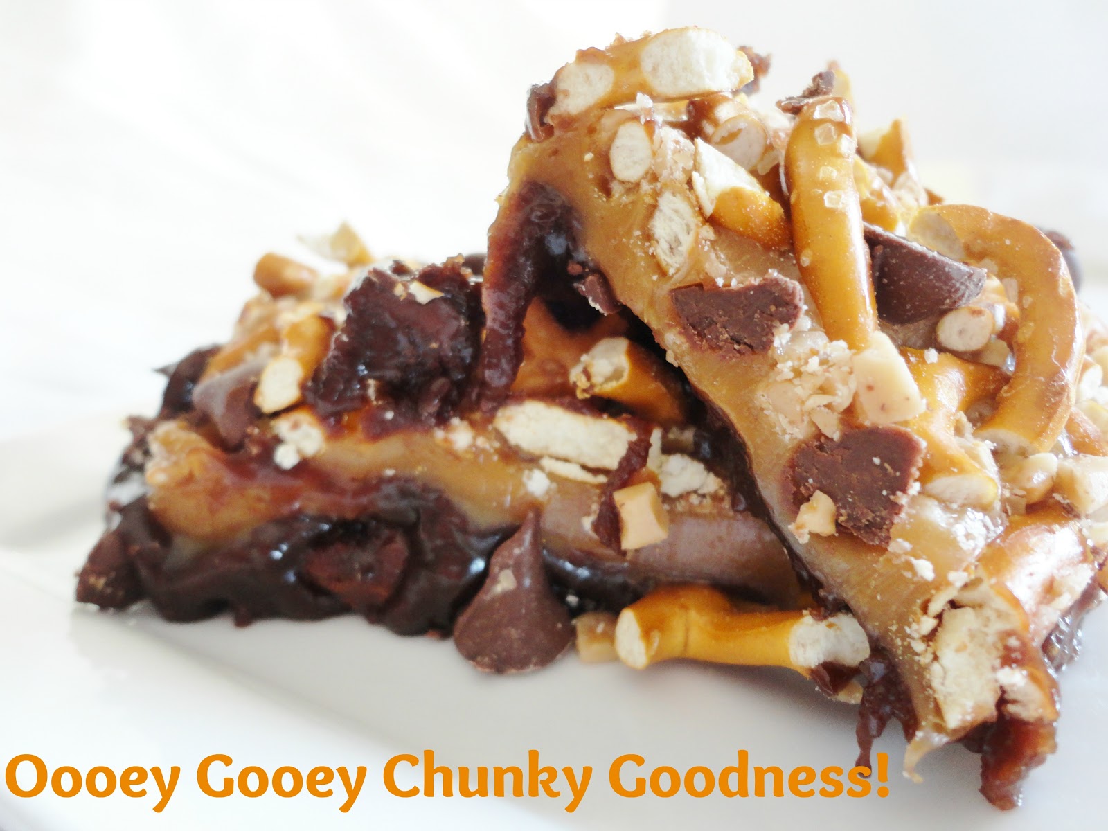 Ashli's Cookie Creations Caramel Pretzel Toffee Brownies