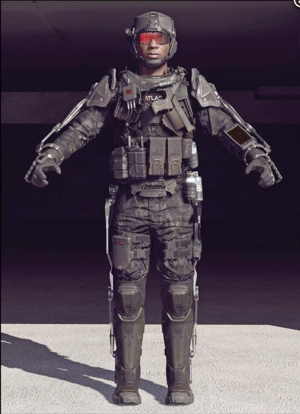 Character models from Call of Duty Advanced Warfare