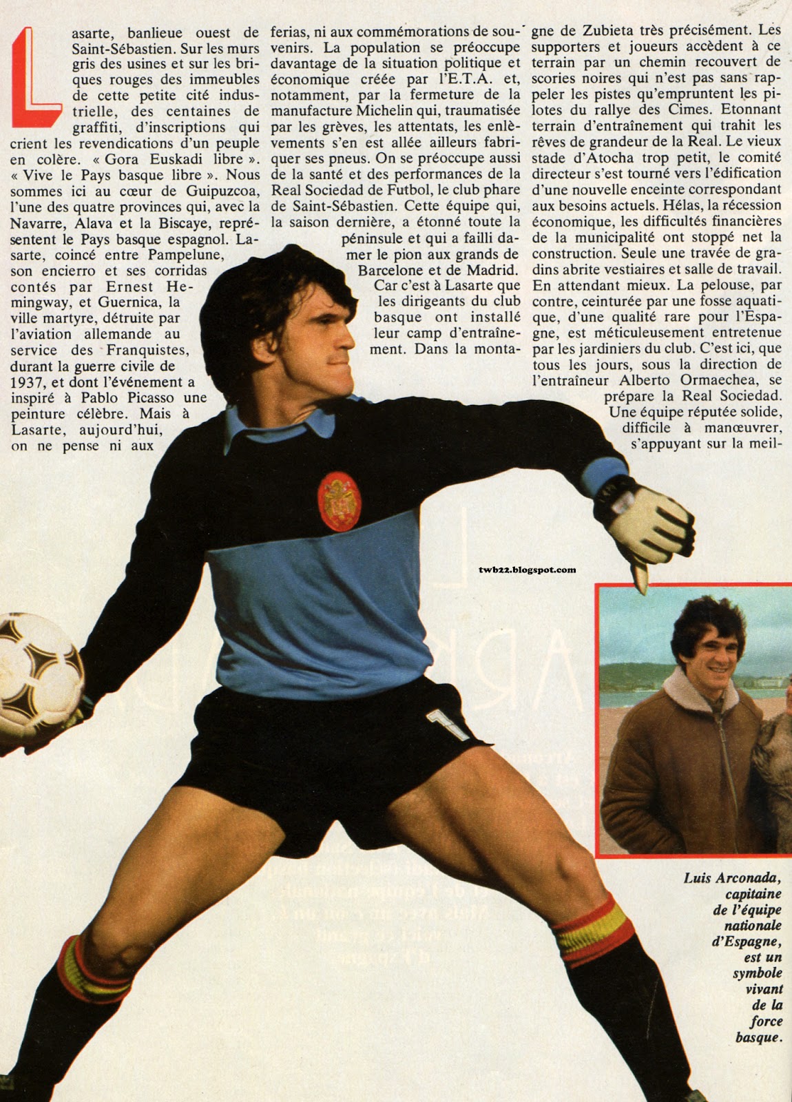 TWB22RELOADED Primera Division 1981 1982 Real Sociedad FC Barcelone
