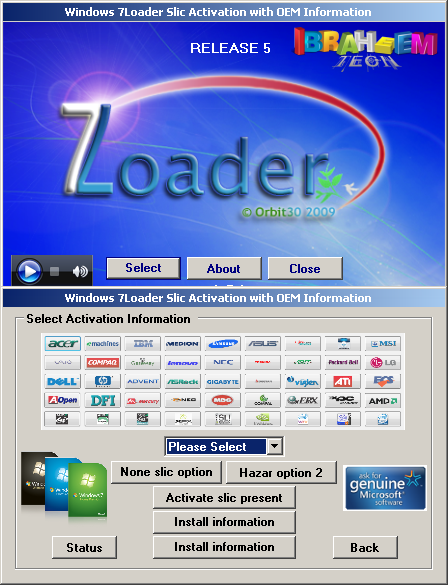 Windows 7 Loader Slic Activation Free Download