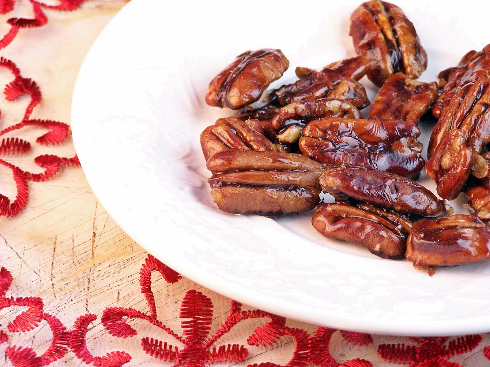 Cravings of a Lunatic Maple Glazed Nuts for SRC