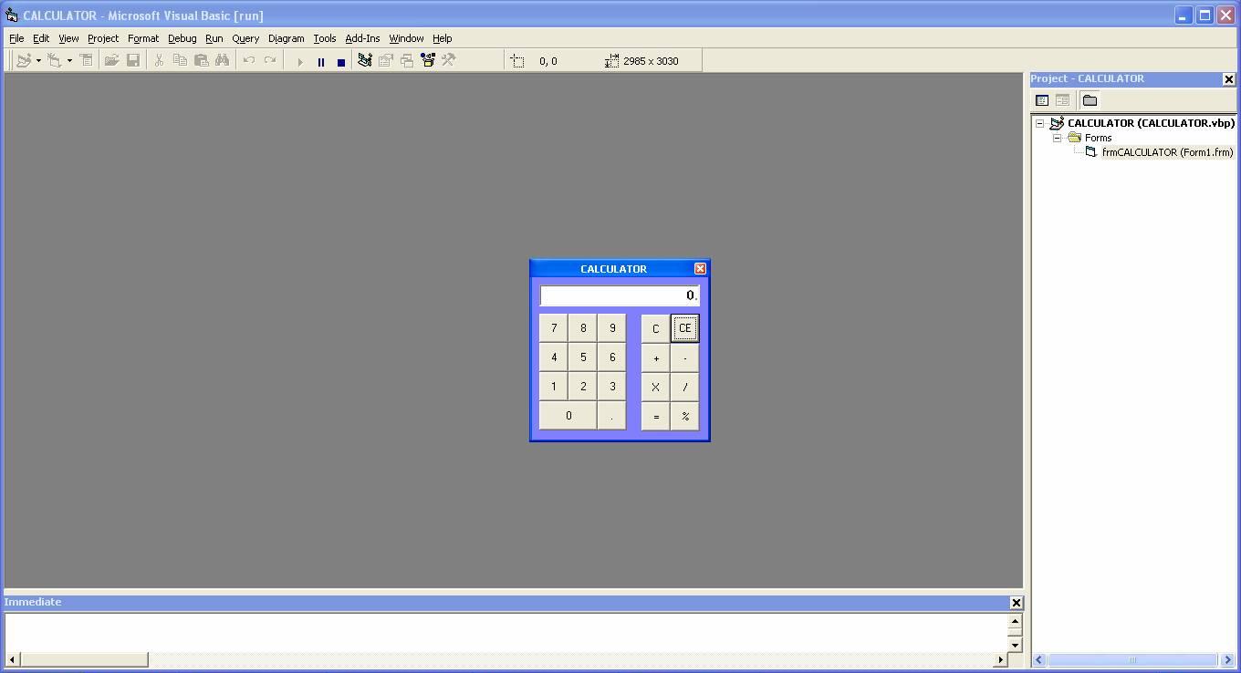 Visual Basic 6.0 Tutorials Code & Project For Beginners Calculator Project