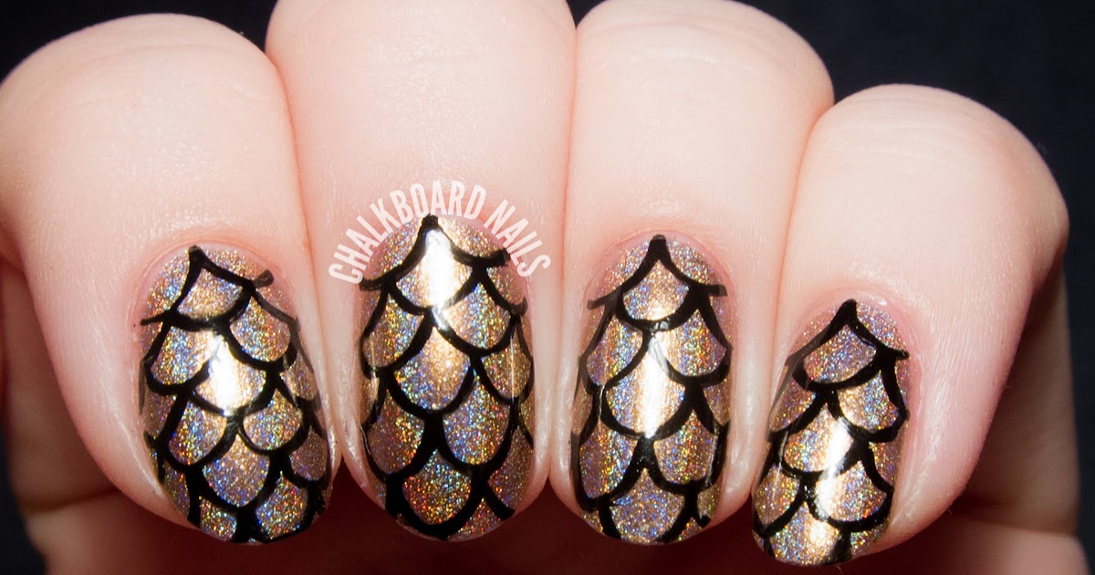9. Holographic Nail Art for a Mermaid-Inspired Look - wide 9