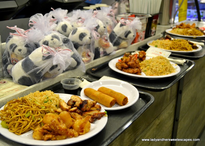 Panda Express Fast Casual AmericanChinese Restaurant Lady & her