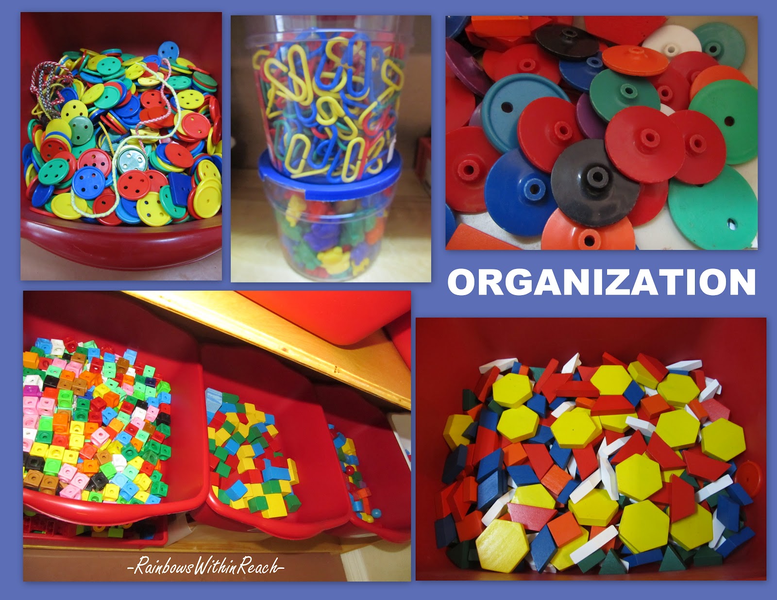 RainbowsWithinReach Organize Your Classroom Materials