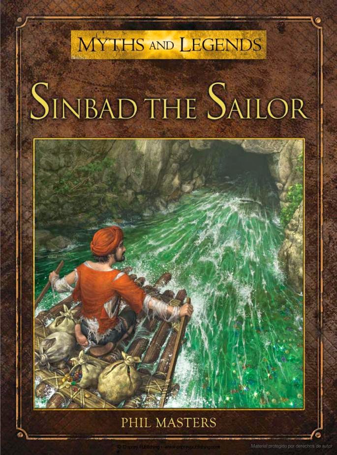 Sinbad the Sailor book illustrated by RU-MOR for OSPREY Publishing, colection Myths and Legends. Sinbad el Marino