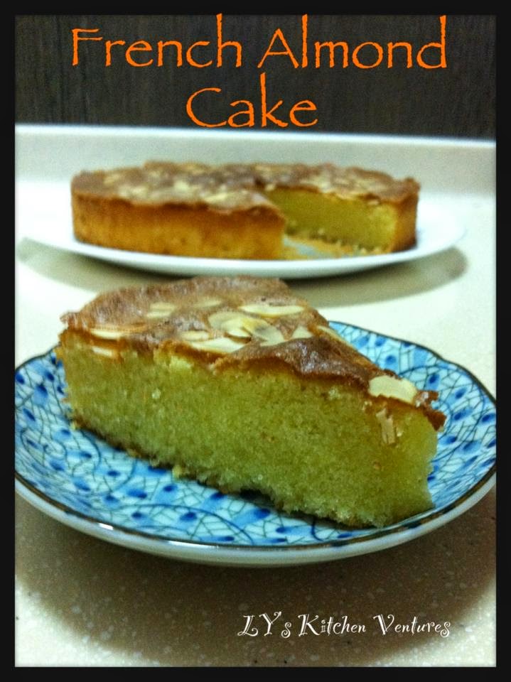 LY's Kitchen Ventures French Almond Cake