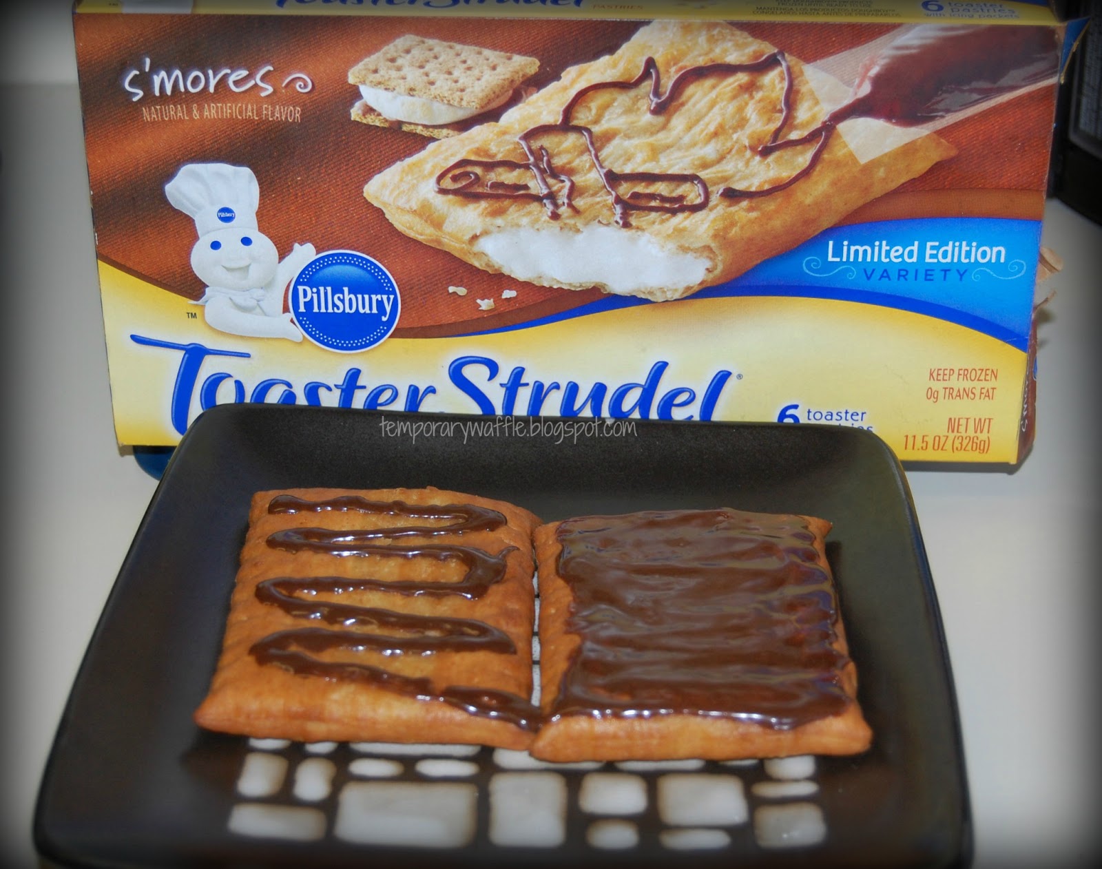 Temporary Waffle Pillsbury Limited Edition S'mores Toaster Strudels