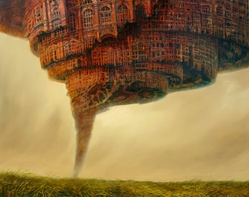 22-Tornadopolis-Marcin-Kołpanowicz-Painting-Architecture-in-Surreal-Worlds-www-designstack-co