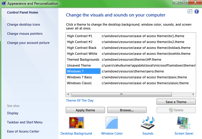 Appearance And Personalization Windows 7 Starter Appearance And Personalization Windows 7 Starter