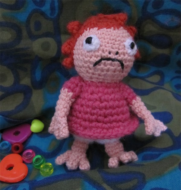 SikSakSis - - -: Ponyo amigurumi