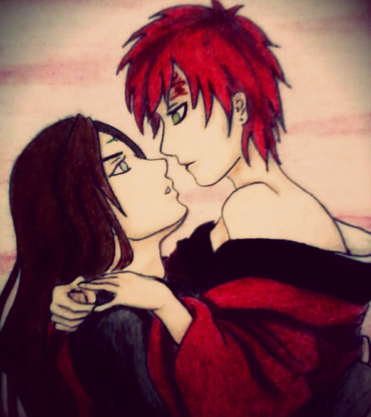 Pairing: Neji x Gaara. 