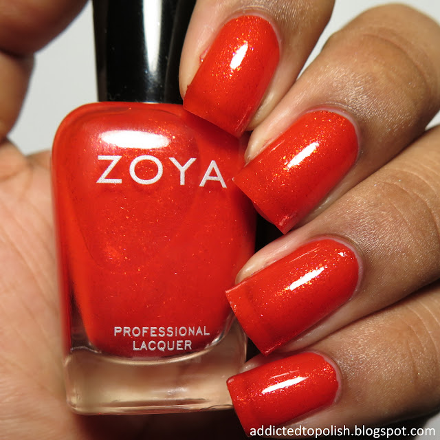 zoya aphrodite paradise sun summer 2015