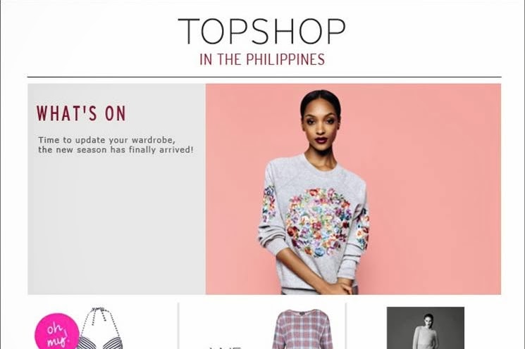 Topshop Philippines SS 2014