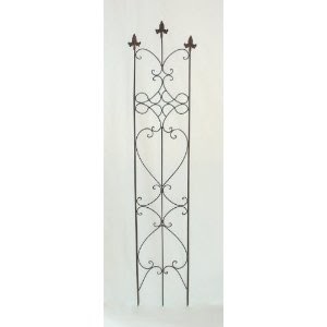 Gartendeko: Rankgitter aus Gusseisen 150 cm