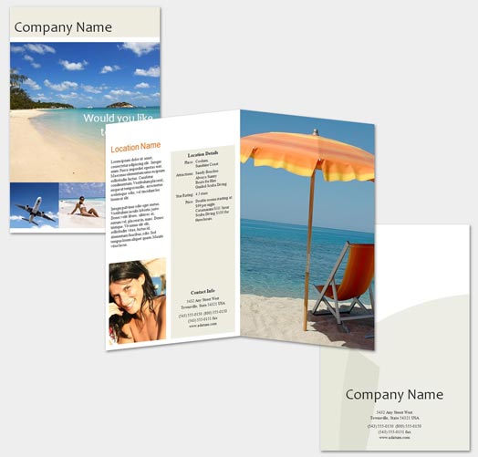how to do a brochure on microsoft word