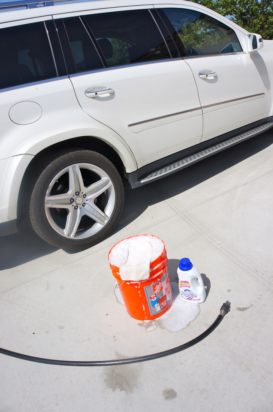 Pine Creek Style Wash your Car with Woolite...