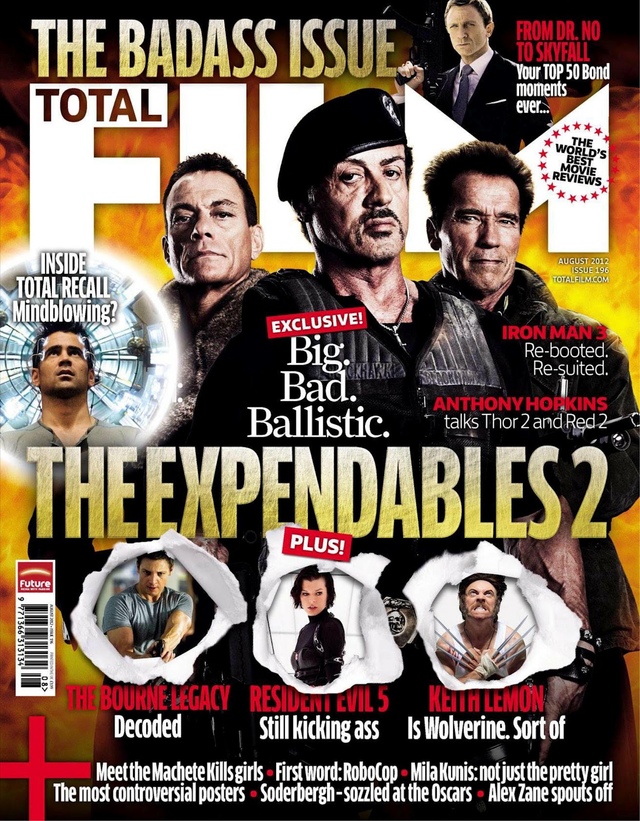 Total Film Magazine Issue 196 August 2012 