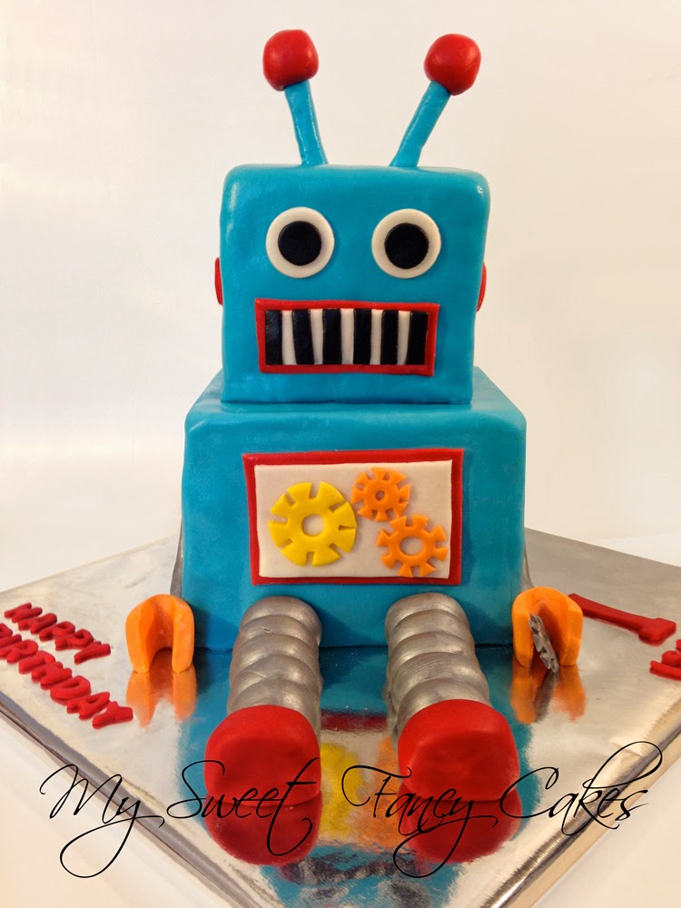 My Sweet Fancy Cakes Robot Cake