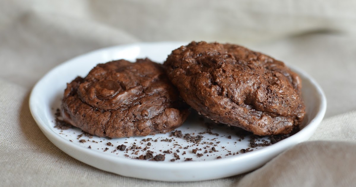 Playing with Flour Doublechocolate espresso bean cookies