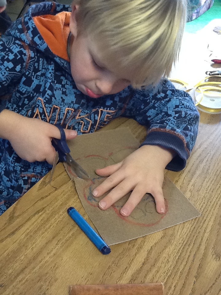 Playfully Learning Scented Gingerbread Sandpaper People