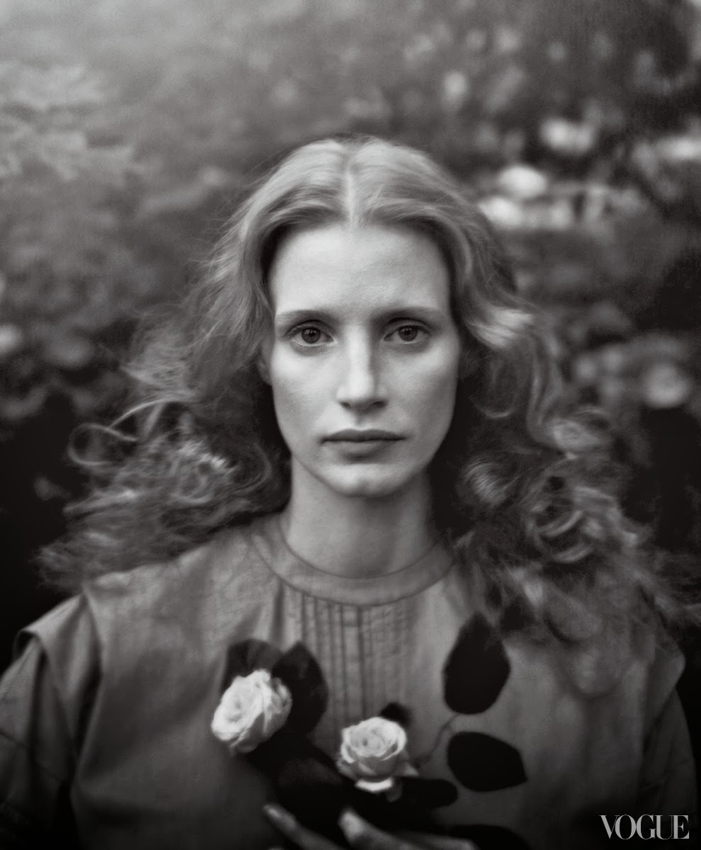 Jessica Chastain - Vogue USA Magazine December 2013 - Magazine