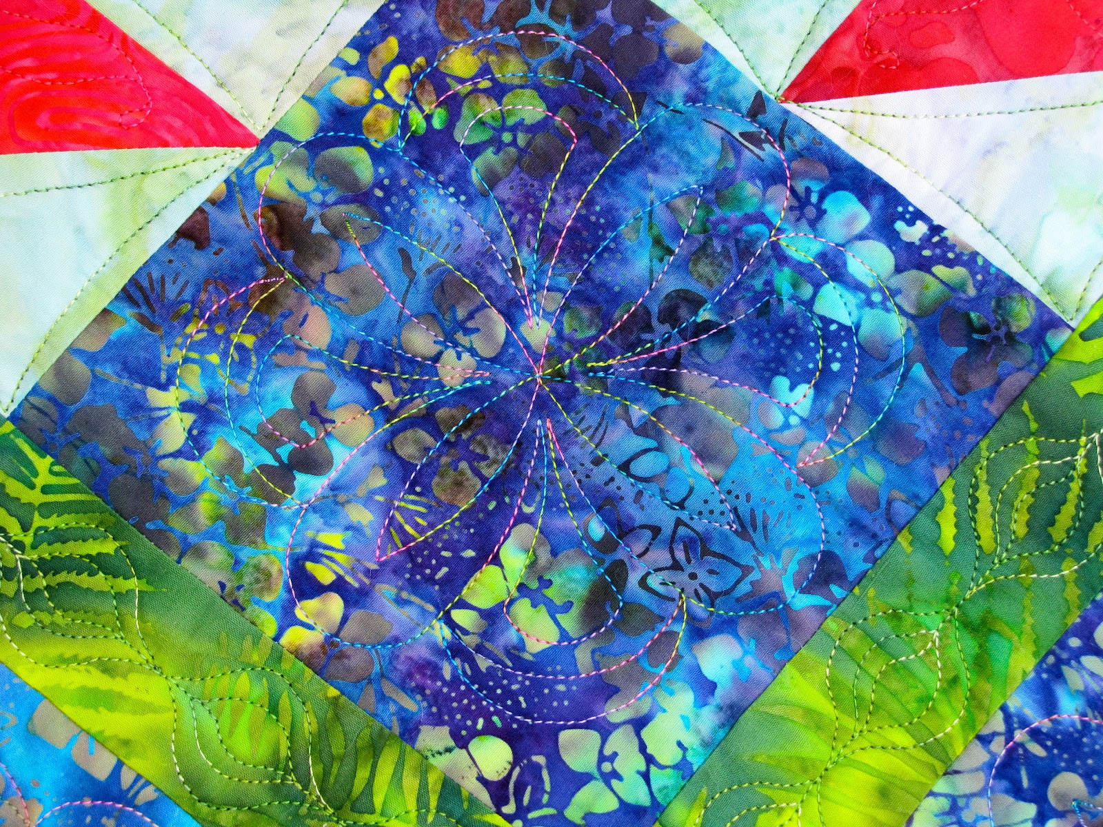 Canton Village Quilt Works Cover Girl... Island Breeze