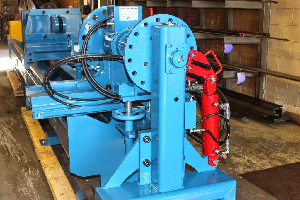 HEMS Ltd's Latest Hydraulic Cylinder Repair Bench