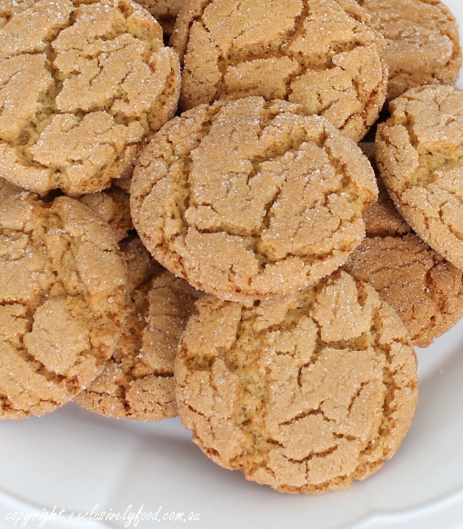 Exclusively Food Ginger Nut Biscuit Recipe