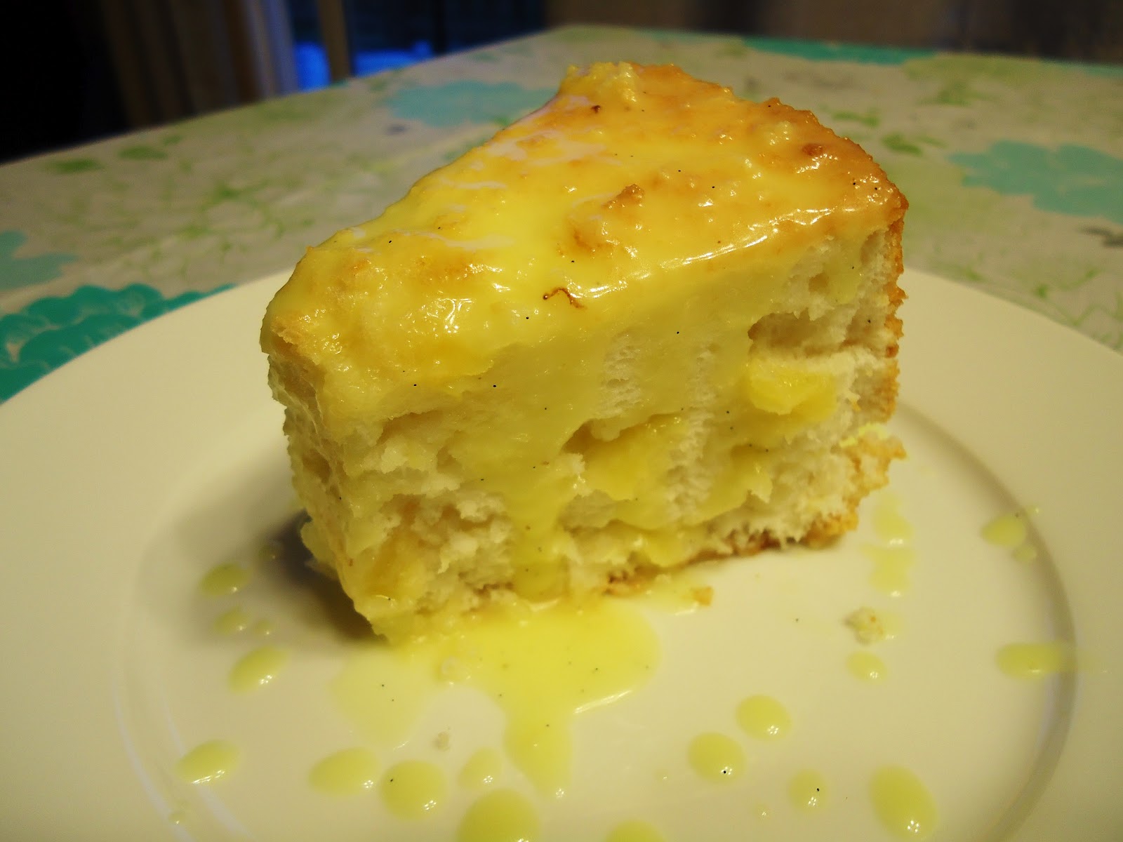 Voracious Pineapple Angel Food Cake