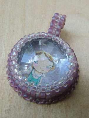 ClearlyHelena - handmade pendant