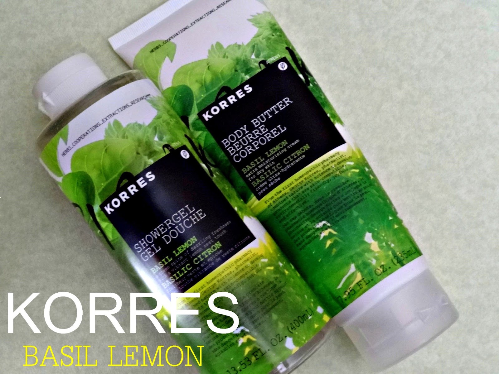 Korres+Basil+Lemon+Shower+Gel+and+Body+Butter+Reviews.JPG