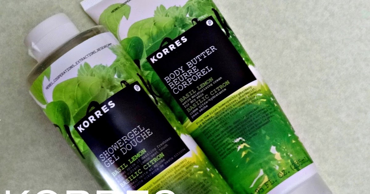 Makeup, Beauty and More Zesty Bath & Body Duo Korres Basil Lemon