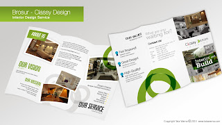 Desain Company Profile - Brosur - Interior Design Service - Classy Design