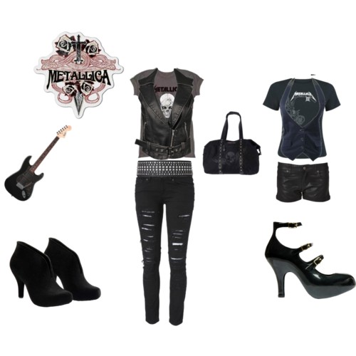 roupas para rockeiras