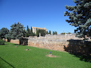 . walled town of Alcudia. The approach to the town, took us past the . (alcudia )