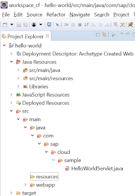 Connecting Servlets to HANA as a Service on Cloud Foundry SAP HANA Study Materials, SAP HANA Tutorial and Materials, SAP HANA Guides, SAP HANA Learning, SAP HANA Live