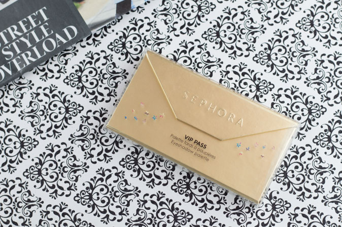 sephora vip pass envelope eyeshadow palette review holiday
