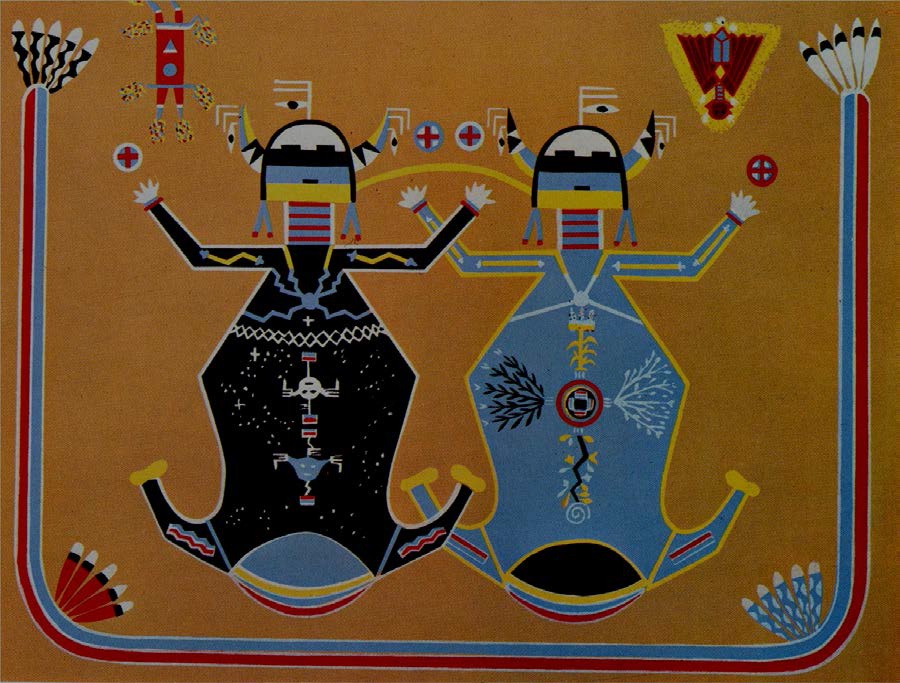 Culture Mechanism Navajo DryPainting