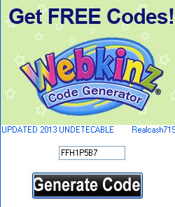 REAL Deals this Month Webkinz world allows you to try up to 5 new webkinz adoption codes each day. This script can help you find new unused webkinz pet codes and get a free webkinz pet. A lot of webkinz secret codes have already been registered so don't give up.