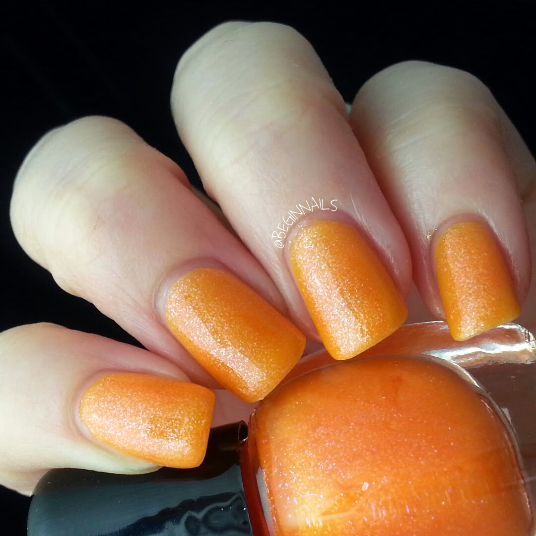 Let's Begin Nails Sassy Polish Scrubs Summer Brights Collection Swatch and Review